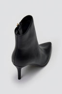 Pointed Ankle Boots with Stiletto Heel - Black Matte - thefashionproject.gr - BOTEGGA 22
