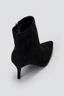 Pointed Suede Ankle Boots - Black Suede - thefashionproject.gr - BOTEGGA 22