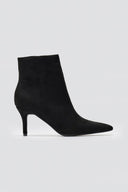 Pointed Suede Ankle Boots - Black Suede - thefashionproject.gr - BOTEGGA 22