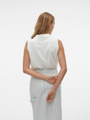 Πουκάμισο αμάνικο με λινό Vero Moda 10303648
