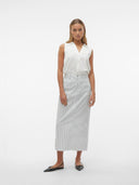 Πουκάμισο αμάνικο με λινό Vero Moda 10303648