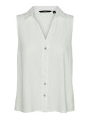Πουκάμισο αμάνικο με λινό Vero Moda 10303648