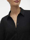Πουκάμισο γκοφρέ χωρίς μανσέτες Vero Moda 10312973