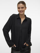 Πουκάμισο γκοφρέ χωρίς μανσέτες Vero Moda 10312973