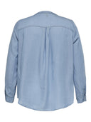 Πουκάμισο plus size σε denim απόχρωση Carmakoma 15251608