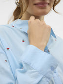 Πουκάμισο σε άνετη γραμμή με κεράσια Vero Moda 10324629