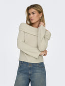 Πουλόβερ με ανοιχτούς ώμους ONLY 15337109