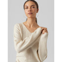 Πουλόβερ με v cut λαιμόκοψη Vero Moda 10291253