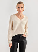 Πουλόβερ με v cut λαιμόκοψη Vero Moda 10291253
