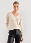 Πουλόβερ με v cut λαιμόκοψη Vero Moda 10291253