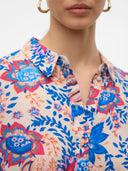 Πουκάμισο crop με print Vero Moda 10303694 - Multi - thefashionproject.gr - VERO MODA