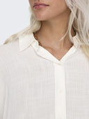 Πουκάμισο κοντό ONLY 15307870 - Λευκό - thefashionproject.gr - ONLY