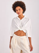 Πουκάμισο κοντό ONLY 15307870 - Λευκό - thefashionproject.gr - ONLY