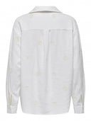 Πουκάμισο με λινό ONLY 15338802 - Ζαχαρί - thefashionproject.gr - ONLY