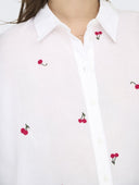 Πουκάμισο με print ONLY 15283743 - Λευκό/Κόκκινο - thefashionproject.gr - ONLY