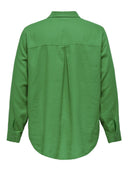 Πουκάμισο plus size με λινό CARMAKOMA 15281041 - Πράσινο - thefashionproject.gr - CARMAKOMA