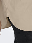 Πουκάμισο υφασμάτινο ONLY 15227677 - Κάμελ - thefashionproject.gr - ONLY