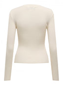 Πουλόβερ λεπτό εφαρμοστό ONLY 15344579 - Μπεζ - thefashionproject.gr - ONLY