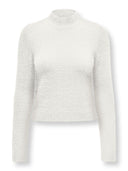 Πουλόβερ χνουδωτό ONLY 15324205 - Ζαχαρί - thefashionproject.gr - ONLY