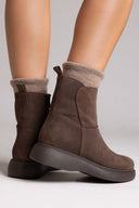 Ragazza 0235 Suede Comfort Ankle Boots - Brown Suede - thefashionproject.gr - RAGAZZA