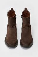 Ragazza 0235 Suede Comfort Ankle Boots - Brown Suede - thefashionproject.gr - RAGAZZA