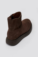 Ragazza 0235 Suede Comfort Ankle Boots - Brown Suede - thefashionproject.gr - RAGAZZA