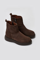 Ragazza 0235 Suede Comfort Ankle Boots - Brown Suede - thefashionproject.gr - RAGAZZA