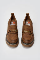 Refresh 172908 Heeled Loafers with Metal Detail - Κάμελ - thefashionproject.gr - Refresh