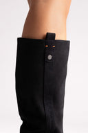 Refresh 173033 Vegan Suede Stretch Boots - Black Suede - thefashionproject.gr - Refresh