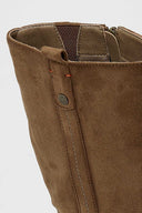 Refresh 173033 Vegan Suede Stretch Boots - Taupe Suede - thefashionproject.gr - Refresh