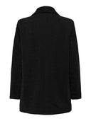 Σακάκι glitter με λεπτό πέτο ONLY 15308647 - Μαύρο - thefashionproject.gr - ONLY
