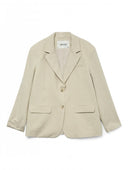 Σακάκι με λινό AWARE 10325347 - Μπεζ - thefashionproject.gr - AWARE by VERO MODA
