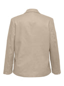 Σακάκι με λινό plus size CARMAKOMA 15280239 - Άμμου - thefashionproject.gr - CARMAKOMA