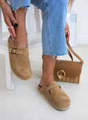 Clogs ανατομικά από δέρμα καστόρι Plakton 181539