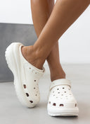 Σαμπό flatforms - Λευκό - thefashionproject.gr - Jelly Vitamin