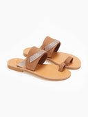 Σανδάλια δερμάτινα με ιδιαίτερη φάσα Iris Sandals