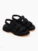 Σανάλια sporty με φαρδιά φάσα GIOSEPPO - Μαύρο - thefashionproject.gr - GIOSEPPO