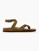 Σανδάλια ανατομικά από nubuck δέρμα Plakton 181204 