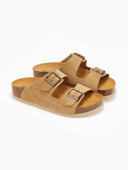 Σανδάλια ανατομικά καστόρινα Plakton 340010 - Κάμελ - thefashionproject.gr - Plakton