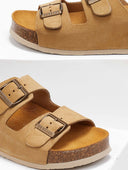 Σανδάλια ανατομικά καστόρινα Plakton 340010 - Κάμελ - thefashionproject.gr - Plakton
