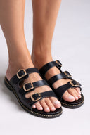 Σανδάλια από γνήσιο δέρμα nubuck Tfp