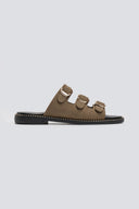 Σανδάλια από γνήσιο δέρμα nubuck Tfp