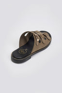 Σανδάλια από γνήσιο δέρμα nubuck Tfp
