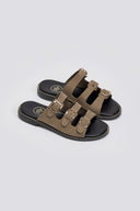 Σανδάλια από γνήσιο δέρμα nubuck Tfp