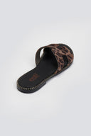 Σανδάλια από ponyskin με print Estil