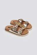 Σανδάλια comfort Xti 144018 - Χρυσό - thefashionproject.gr - Xti Footwear
