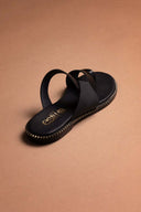Σανδάλια δερμάτινα Estil - Μαύρο - thefashionproject.gr - Estil - 25002002003