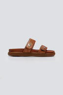 Σανδάλια δερμάτινα flatforms Iris Sandals