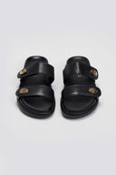 Σανδάλια δερμάτινα flatforms Iris Sandals