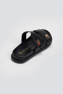Σανδάλια δερμάτινα flatforms Iris Sandals